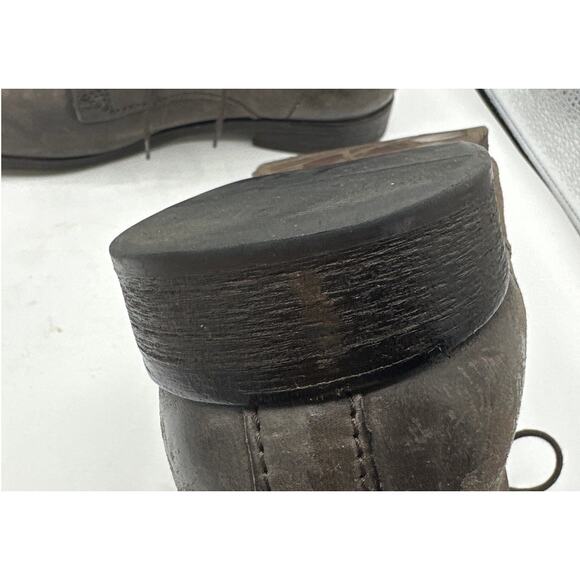 A.S. 98 AS98 CLASH 401201 Leather ANKLE BOOTS Gray Size 45 US 12 - Picture 7 of 8